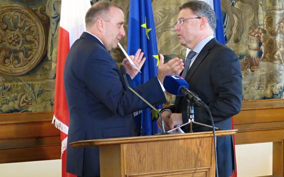 Grzegorz Schetyna i Lubomir Zaoralek
