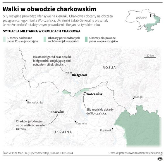 Walki w obwodzie charkowskim