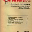 Okładka biuletynu Zjednoczenia Patriotycznego „Grunwald”