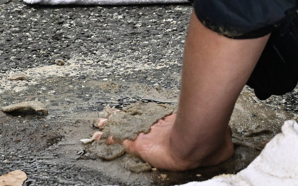 Jeden z protestów Ostatniego Pokolenia