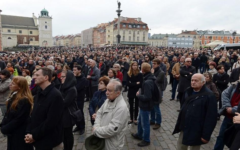 Ostatnie pożegnanie Tadeusza Mazowieckiego