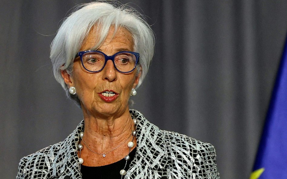 Christine Lagarde, prezes EBC, dąży do zmniejszenia sumy bilansowej swojego banku.