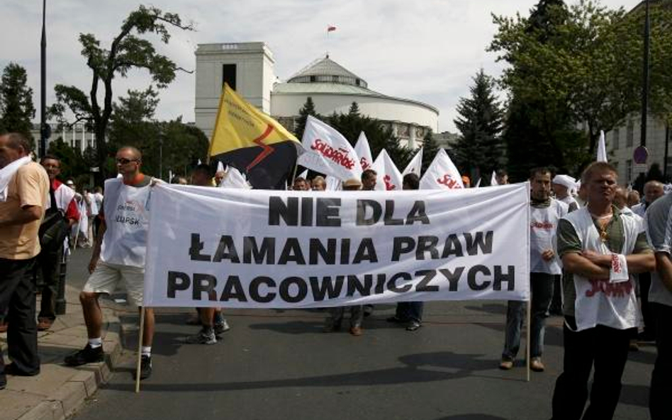 Będą manifestować przeciw grzechom przedsiębiorców