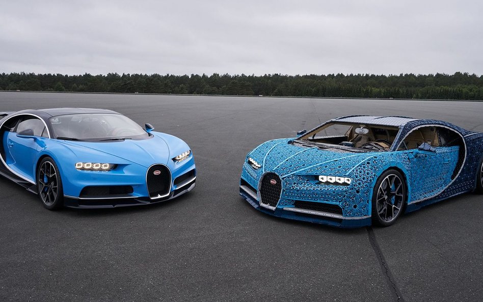 Lego Bugatti Chiron: Zbudowany z miliona klocków