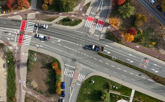 Bezpieczne przejazdy rowerowe to istotny element rozwoju transportu rowerowego