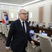 Minister sprawiedliwości Adam Bodnar podczas posiedzenia rządu