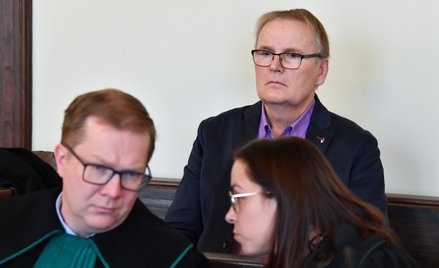 Były senator Waldemar Bonkowski i jego obrońcy