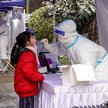 Punkt testowania na covid w Xi'an