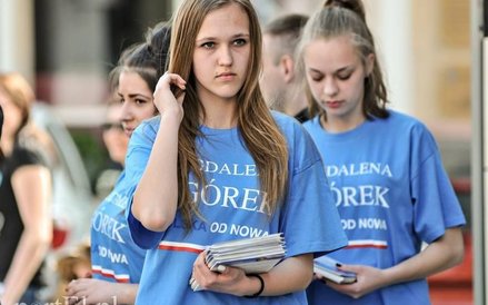 Magdalena Ogórek rozmawiała z opiekunami osób niepełnosprawnych