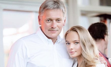 Rzecznik Kremla Dmitrij Pieskow ze swoją córką, która nadal posiada mieszkanie w Paryżu