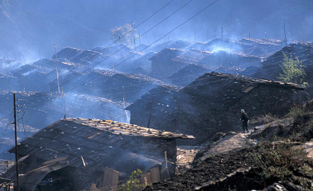 Wioska w Nepalu