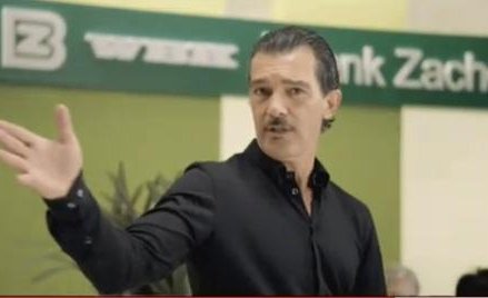 Banderas reklamuje kredyty gotówkowe BZ WBK