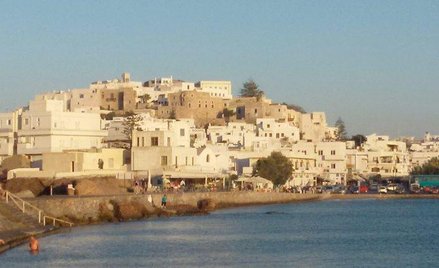 Stare miasto w Chorze, stolicy wyspy Naxos