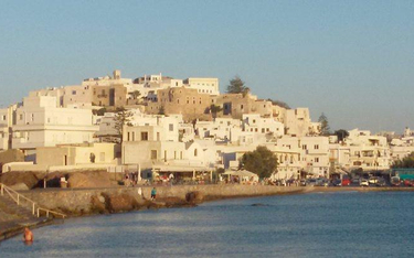 Stare miasto w Chorze, stolicy wyspy Naxos