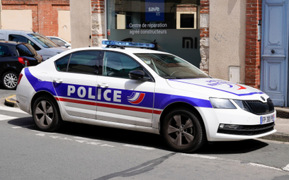 Radiowóz francuskiej policji