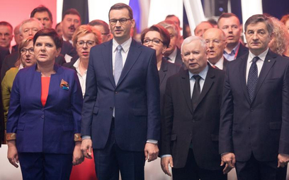 Beata Szydło, Jarosław Kaczyński i Mateusz Morawiecki – to triumwirat na wybory europejskie