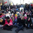 W zeszłym roku lewacy zorganizowali blokadę na placu Konstytucji w Warszawie