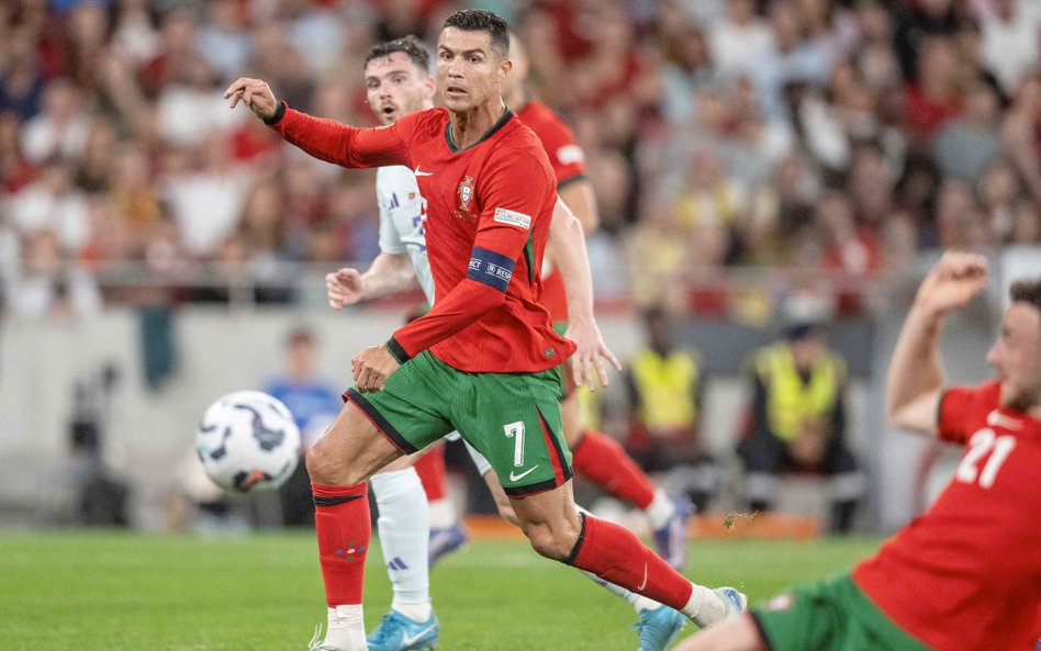 Cristiano Ronaldo strzelił dla Portugalii 132 gole w 212 meczach