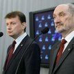 Mariusz Błaszczak (z lewej) i Antoni Macierewicz