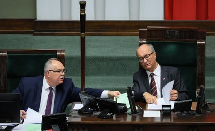 Dariusz Salamończyk i Włodzimierz Czarzasty