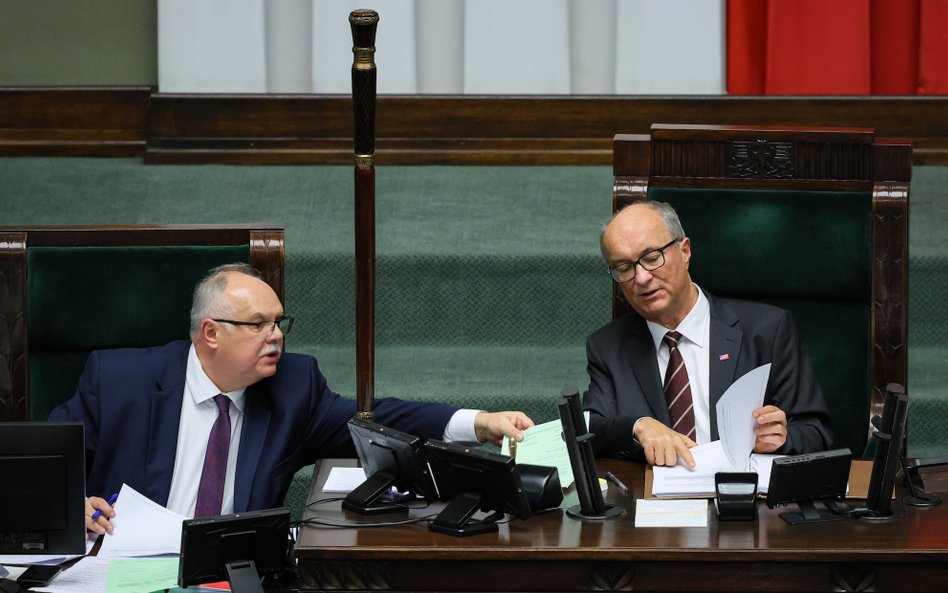 Dariusz Salamończyk i Włodzimierz Czarzasty