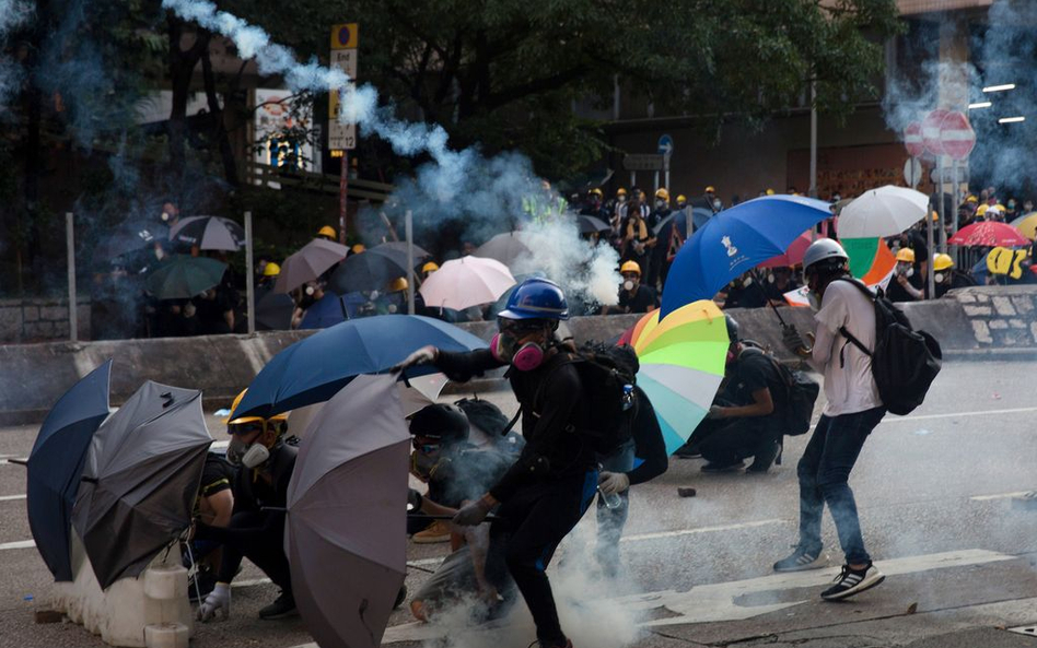 Melodia McDonald's stała się symbolem protestu w Hongkongu