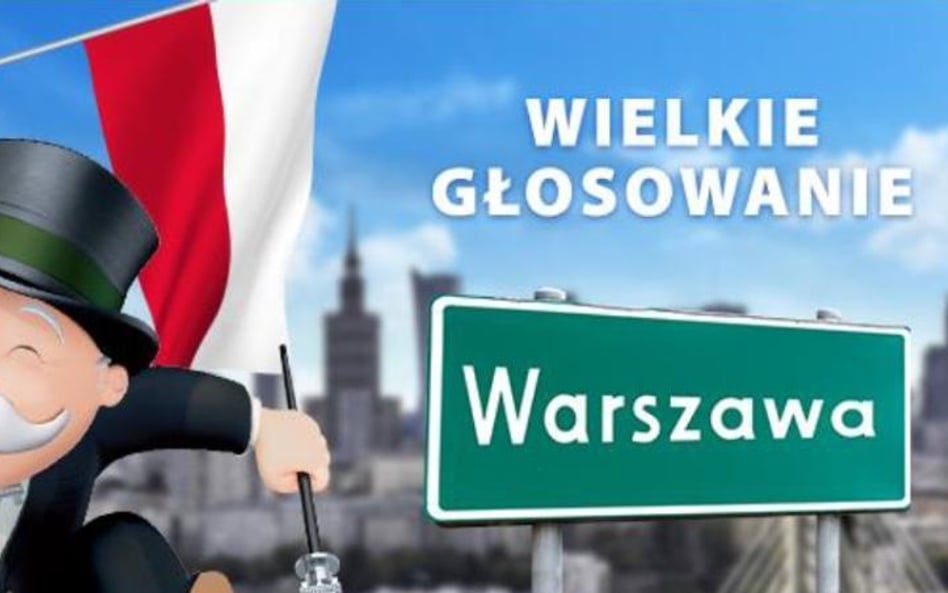 Warszawa w Monopoly? Poprzyj stolicę