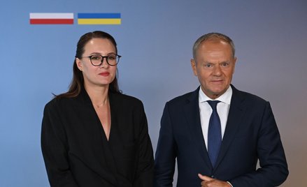 Premier Donald Tusk oraz premier Ukrainy Julia Swyrydenko na Konferencji na rzecz Odbudowy Ukrainy