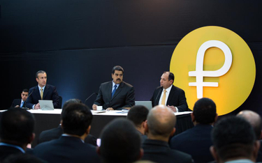 Prezydent Nicolas Maduro, wiceprezydent Tareck El Aissami oraz Hugbel Roa – minister ds. nauki i tec