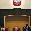 Sędziowie TK na wczorajszym posiedzemiu: Andrzej Rzepliński, Bohdan Zdziennicki, Adam Jamróz