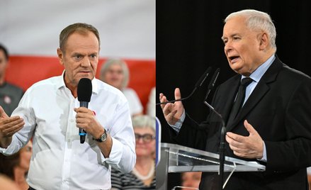 Donald Tusk i Jarosław Kaczyński