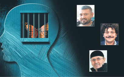 Więźniowie sumienia (od góry): Siarhiej Cichanouski, Patrick Zaki, Ojub Titijew
