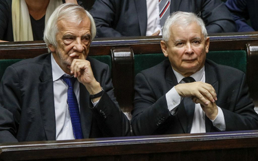 Ryszard Terlecki i Jarosław Kaczyński