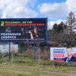 W ramach kampanii Spontanicznego Sztabu Obywatelskiego pojawiło się około 180 takich billboardów