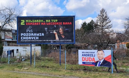 W ramach kampanii Spontanicznego Sztabu Obywatelskiego pojawiło się około 180 takich billboardów