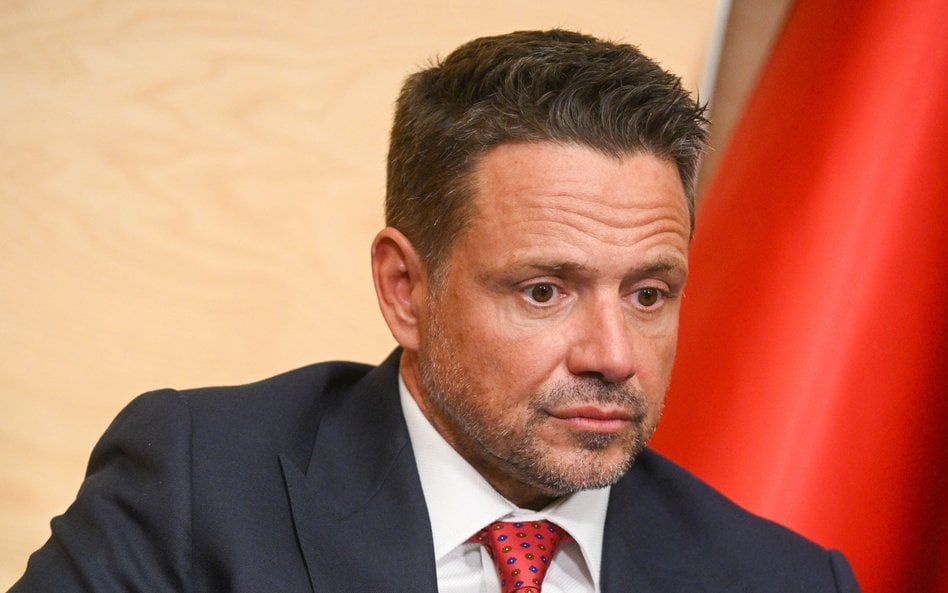 Prezydent Warszawy Rafał Trzaskowski (PO)