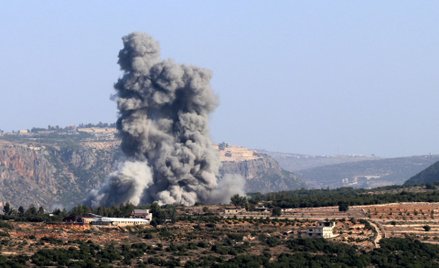 W odpowiedzi na atak z terytorium Libanu Izrael ostrzelał wyrzutnie rakiet w południowej części tego
