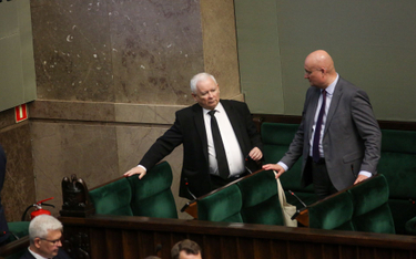 Jarosław Kaczyński w Sejmie