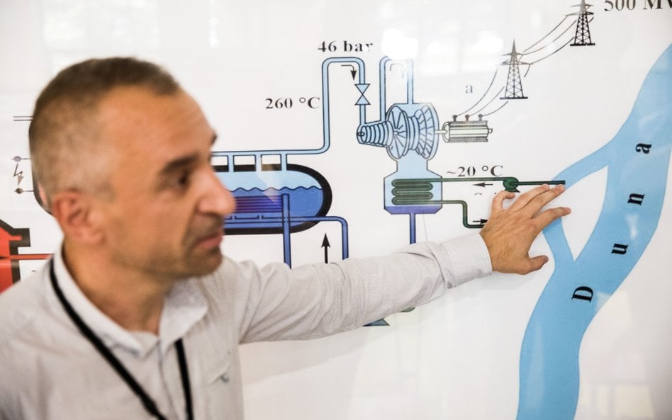 Węgry wyłączą elektrownię jądrową Paks. Rekordowo niski poziom Dunaju