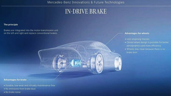Mercedes In Drive Brake - prototyp nowego układu hamulcowego