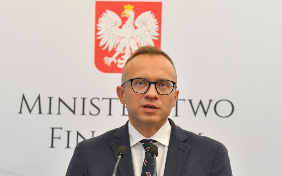 Wiceminister finansów Artur Soboń