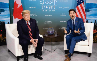 Amerykański prezydent Donald Trump zirytował się na premiera Kanady Justina Trudeau po szczycie G7 w