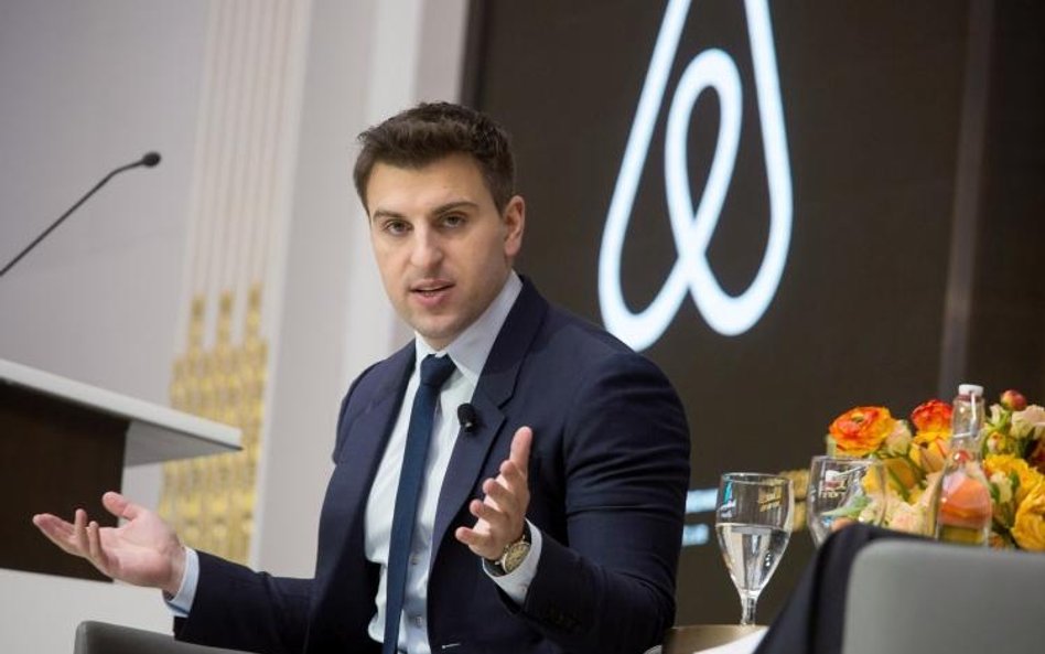 Współzałożycielem i prezesem Airbnb jest Brian Chesky