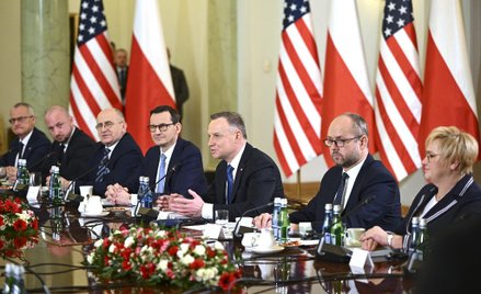 Duda: Wierzymy, że USA są w stanie utrzymać ład światowy