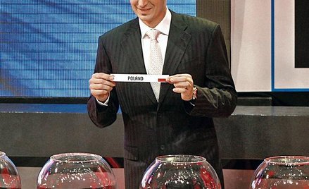 Adam Wójcik losował reprezentację Polski z trzeciego koszyka