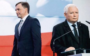 Zbigniew Ziobro i Jarosław Kaczyński