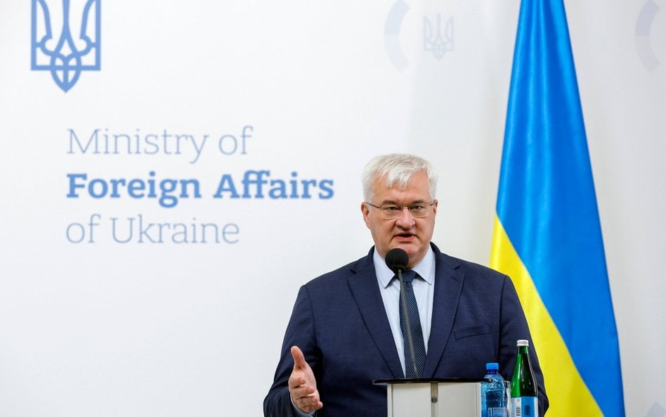 Minister spraw zagranicznych Ukrainy Andrij Sybiha