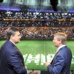 Wiktor Janukowycz i Rinat Achmetow na stadionie w Doniecku w 2009 roku, czyli w czasach, gdy pierwsz