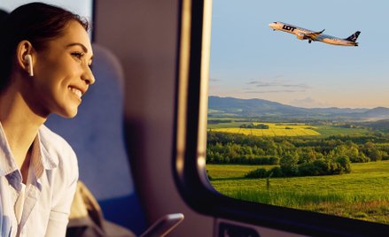 LOT uruchamia usługę LOT Fly&Rail, umożliwiającą zakup połączenia lotniczego i kolejowego w ramach j