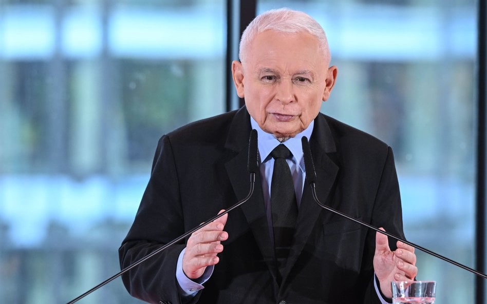 Prezes PiS Jarosław Kaczyński